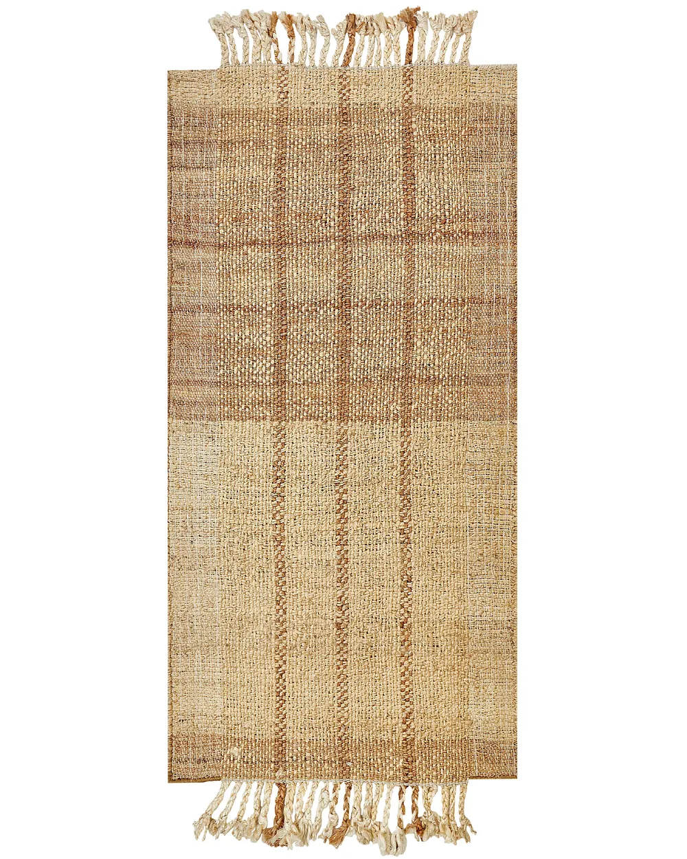 Jute Area Rug  Beige KARKIN Various Sizes