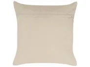 Set of 2 Decorative Cushions OUJDA 50 x 50 cm Cotton Silver Geometric Pattern_831090