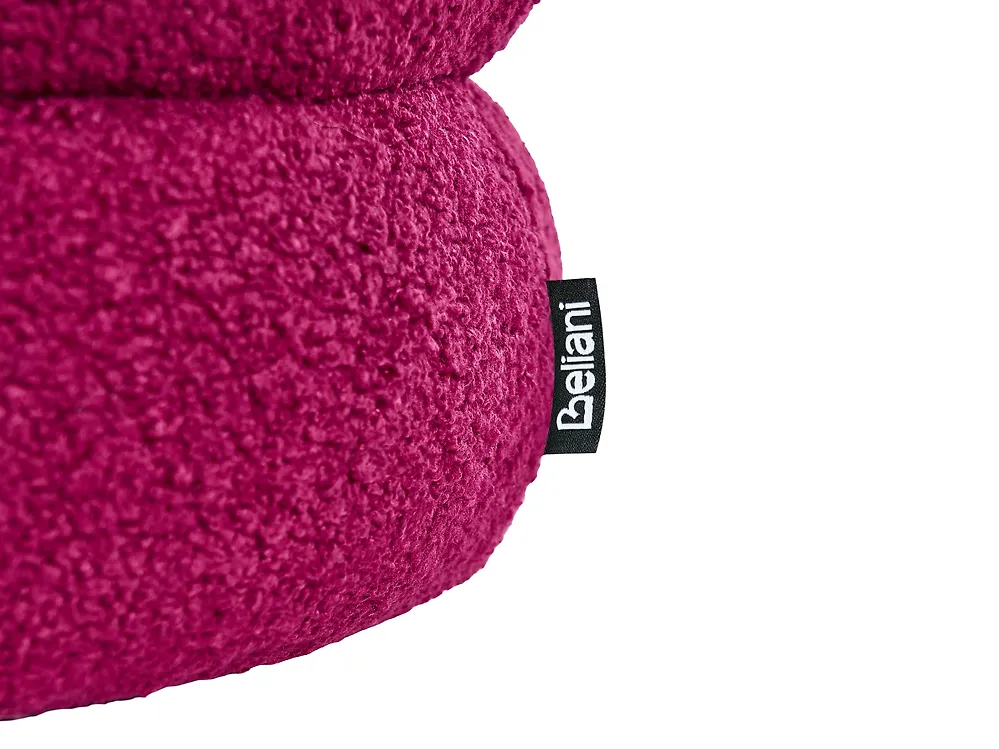 Pouffe SUMPTER Boucle Burgundy_1176528