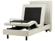 Justerbar säng  DUKE II 90 x 200 cm Beige_989009