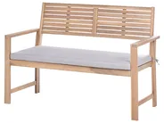 Garden Lounge Set with Table 4 Seater FIAMES Certified Acacia Wood Grey_1049532