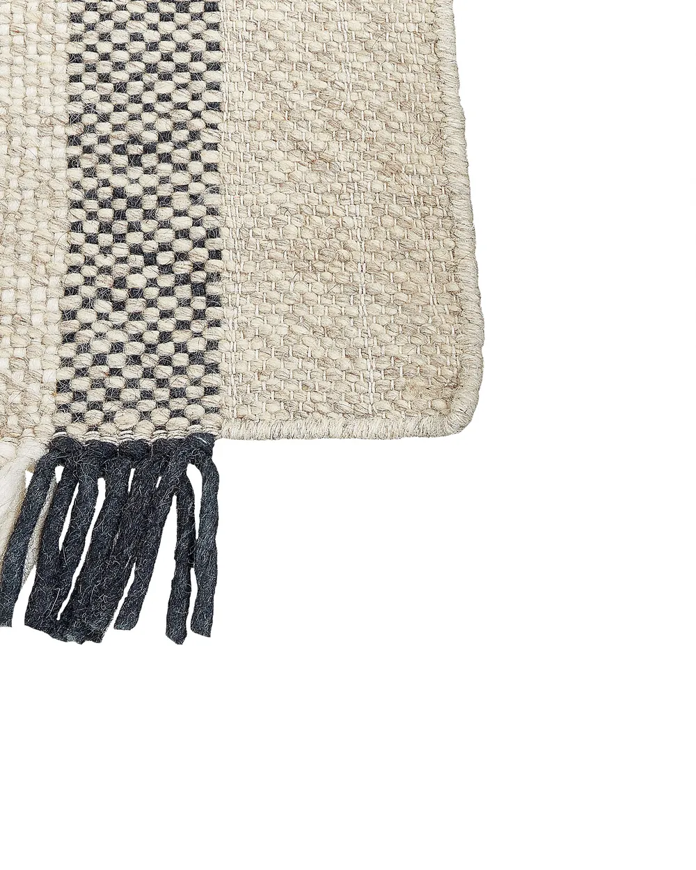 Rug TACETTIN White 160 x 230 cm Wool_847219