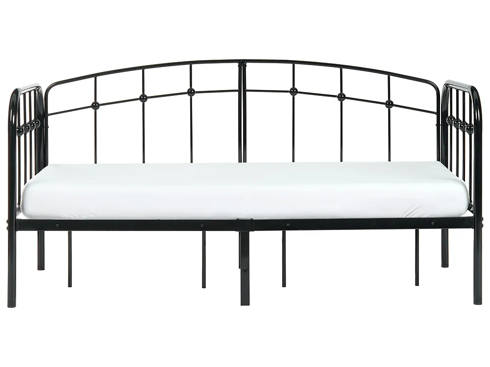 Sohvasänky Metalli ARRIEN 90 x 200 cm Musta_1141624