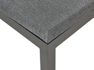 Garden Corner Sofa with Table 5 Seater MESSINA Grey/ Beige Left Hand_878307