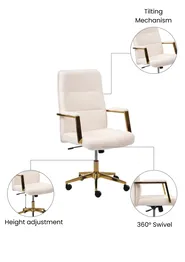 Executive Chair DEMURE Boucle Off-White_1063331