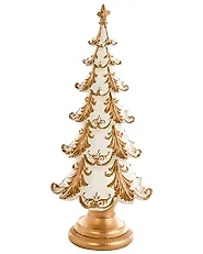 Joulukoristesetti 2 kpl HEISKA 30/42 cm Joulukuusi Kulta_1175608