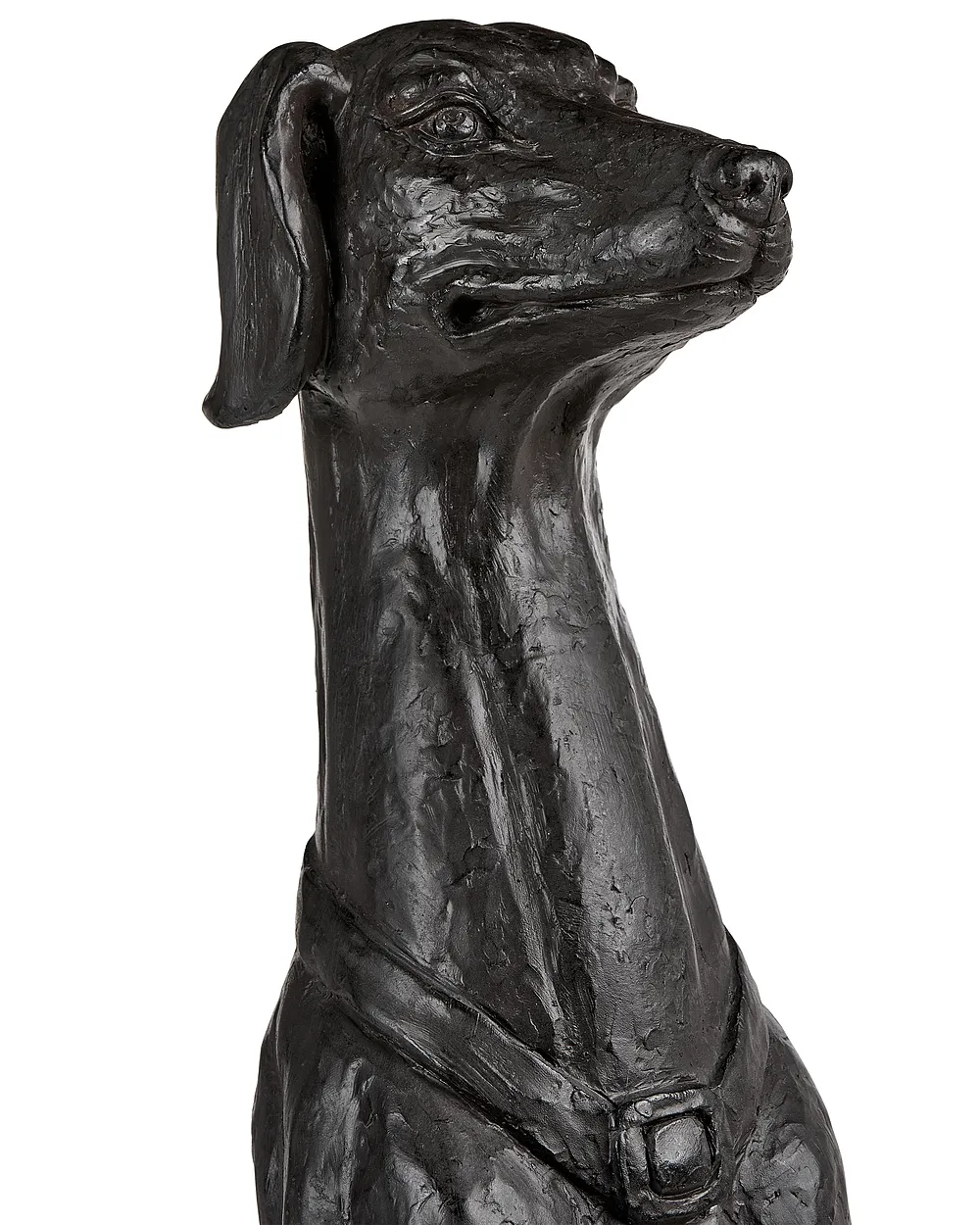 Garden Statue CHART Dog Graphite Grey_1151764