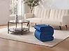 Pouffe ARCADIA Velvet Navy Blue