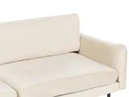 Sofa 3 Seater VINTERBRO Velvet Light Beige_897532