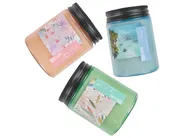Set of 3 Scented Candles FRUITY BLOOM Soy Wax Fresh Notes Floral Notes_874357