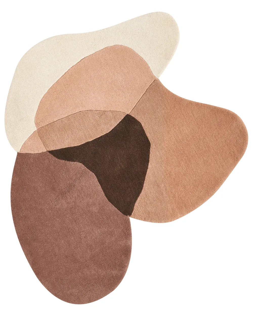 Rug SINJUWI Brown ø 140 cm Wool