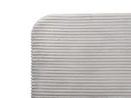 Bed Corduroy FLAYAT 180 x 200 cm (EU Super King) Light Grey_967883