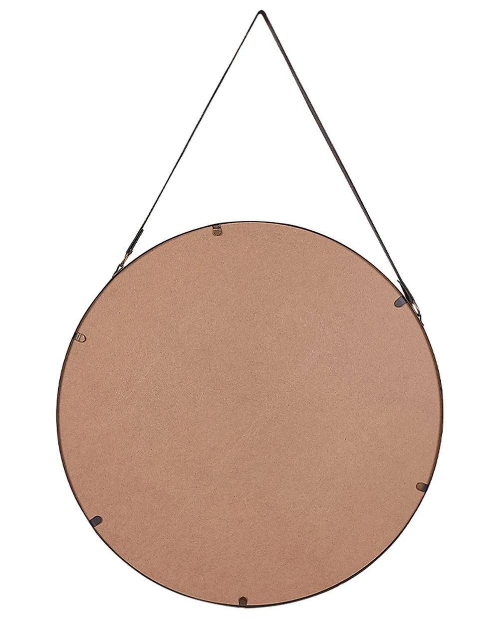 Väggspegel AUTUN 60 cm 60 cm Metall Guld_807518