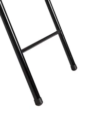 Set of 4 Folding Chairs SPARKS Dark Grey_938648