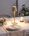 Wireless LED Table Lamp BACEIRO Metal Orange