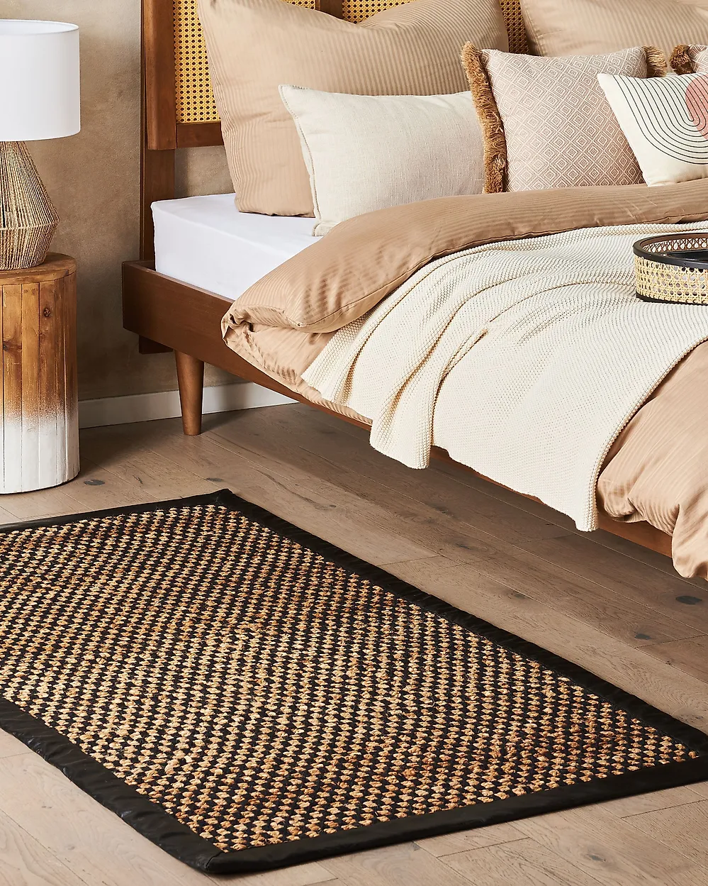 Teppe GERCE Beige 80 x 150 cm Jute_1187950