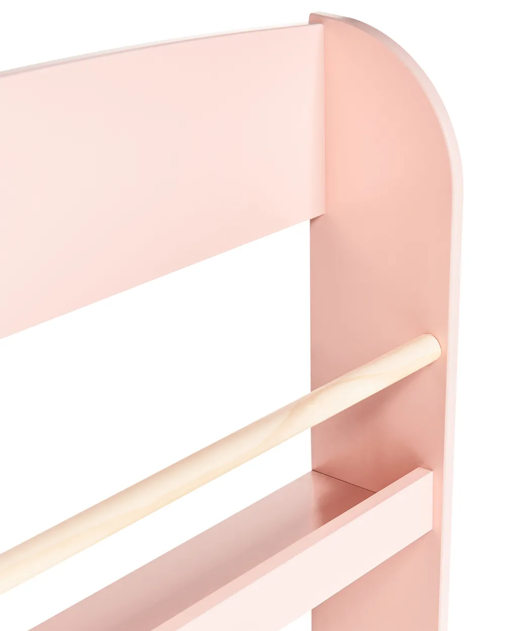Wall Bookshelf LILOET 100 cm Pastel Pink_950026
