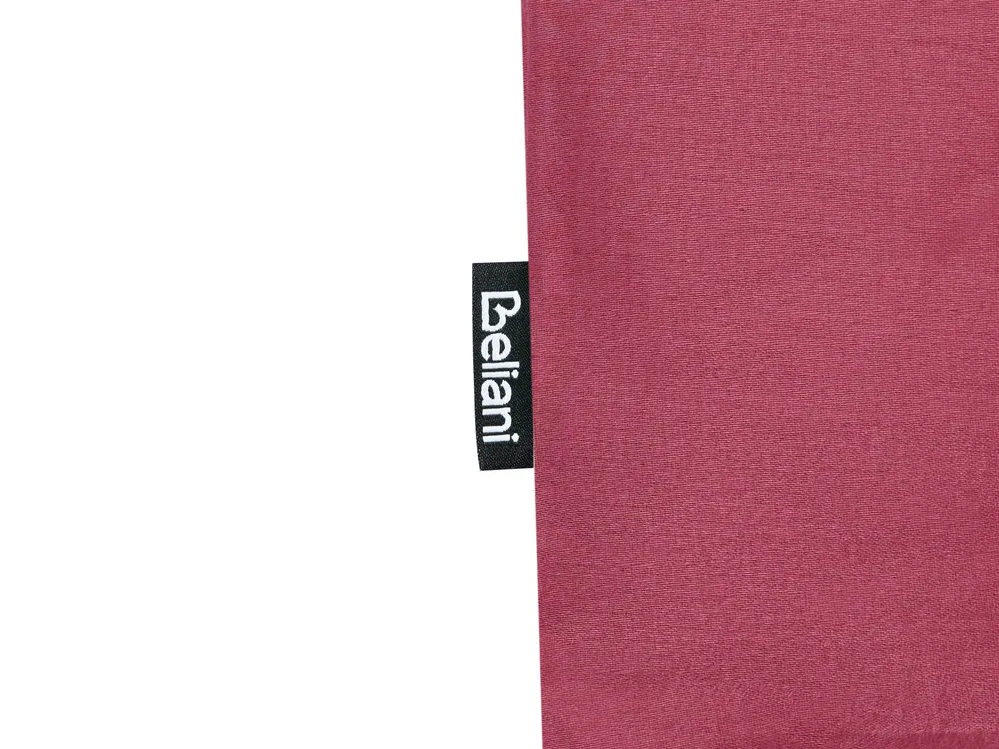 Duvet Cover Set PARKROSE 200 x 200 cm Sateen Cotton Burgundy_1059961