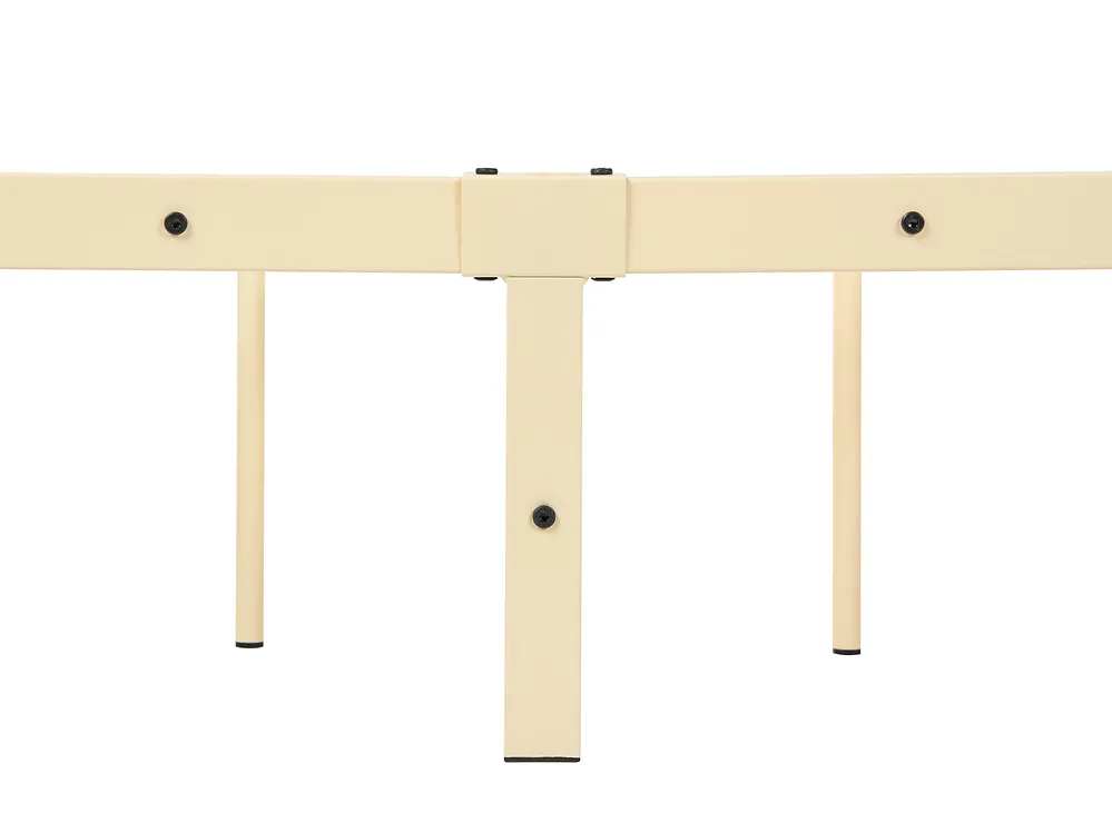 Pylvässänky Metalli ARTONNE 90 x 200 cm Beige_1146460