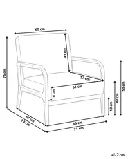Armchair SENNELS Boucle Beige_1086436