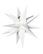Hängande dekoration LED BHAGIRATHI 44 cm Stjärna Off-White_947615