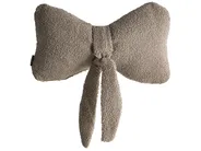 Set med 3 dekorativa kuddar WINTERLAND 30 x 35 cm 45 x 25 cm Bouclé Taupe Julmotiv_1032962