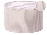 Pouffe ZIKRIA Velvet Light Beige_950292