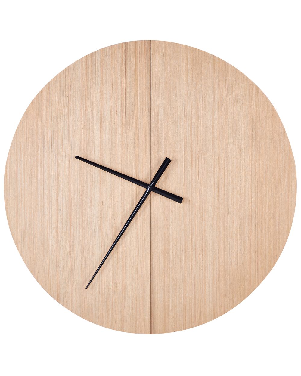 Wall Clock CABIC Light Brown