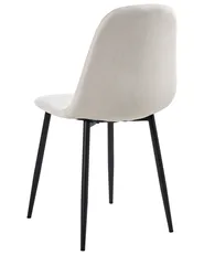 Set med 4 matstolar CRANDALL Ljusbeige_1024426