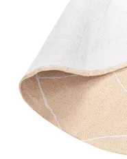 Outdoor Rug GWALIOR Beige ø 120 cm_992333