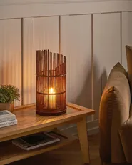 Lyhty JAWA 50 cm Bambu Ruskea_1074332
