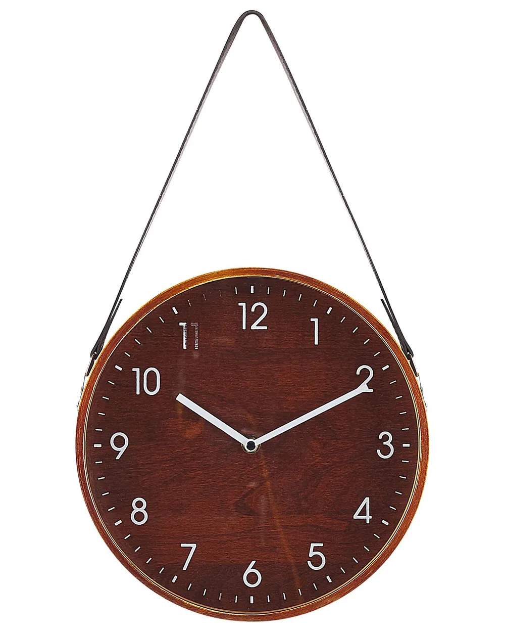 Wall Clock RENENS 26 cm Brown