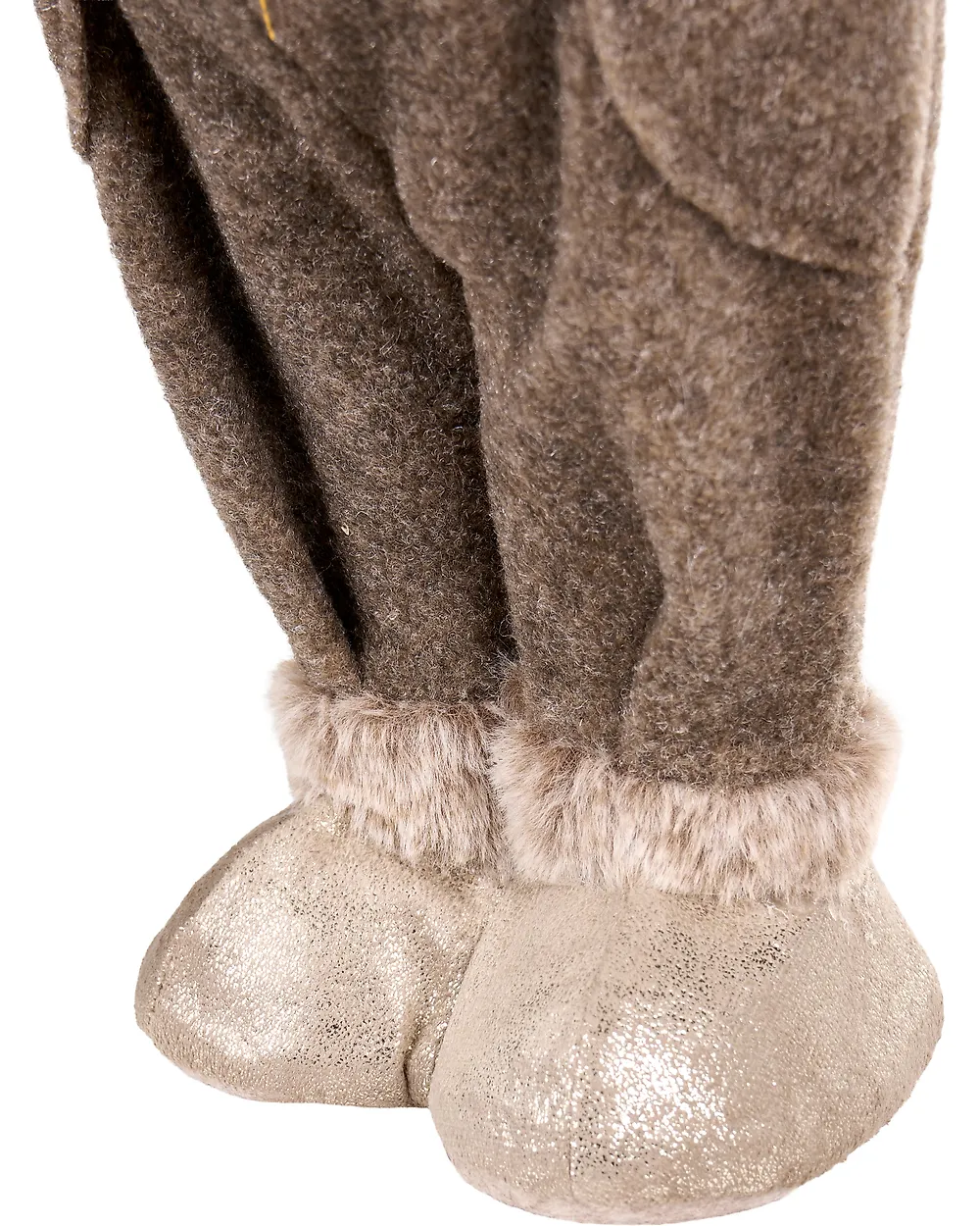Set of 2 Christmas Decorations PAROLA 39/54 cm Gnome Brown_1174982