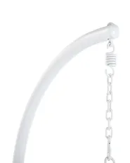 Hängstol med stativ ALBA Konstrotting Vit_815275