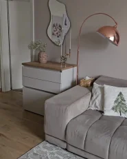 Floor Lamp CANDELLA Metal Copper_994857