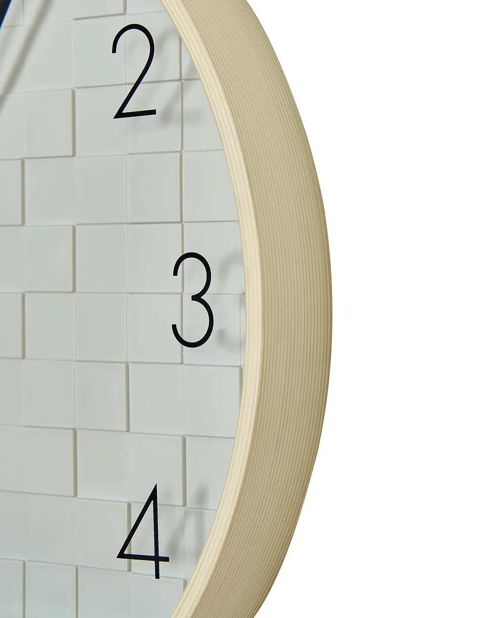 Veggklokke CREUSE 40 cm Hvit_1146711