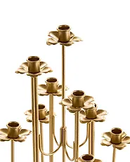 Candle Holder CHAROST 65 cm Gold_1183076