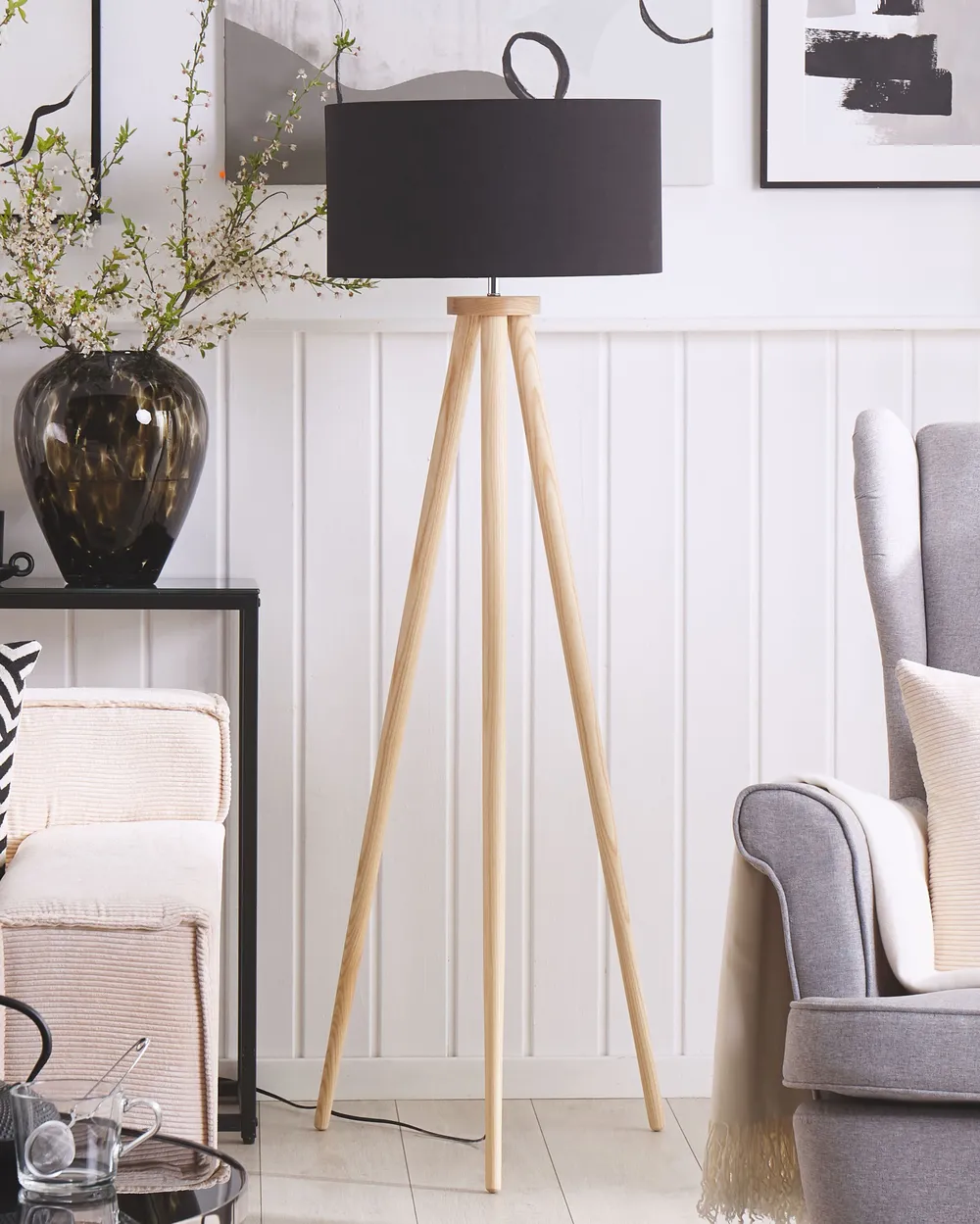 Golvlampa NITRA Ek Svart_803403
