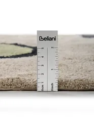 Lastenmatto VOYAGER Beige/musta 85 x 135 cm Puuvilla_1107756