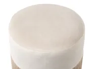 Sittpuff VIRGINIA Sammet Taupe_753622