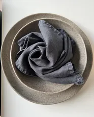 Set of 16 Dinnerware COSTMARY Stoneware Grey_887492