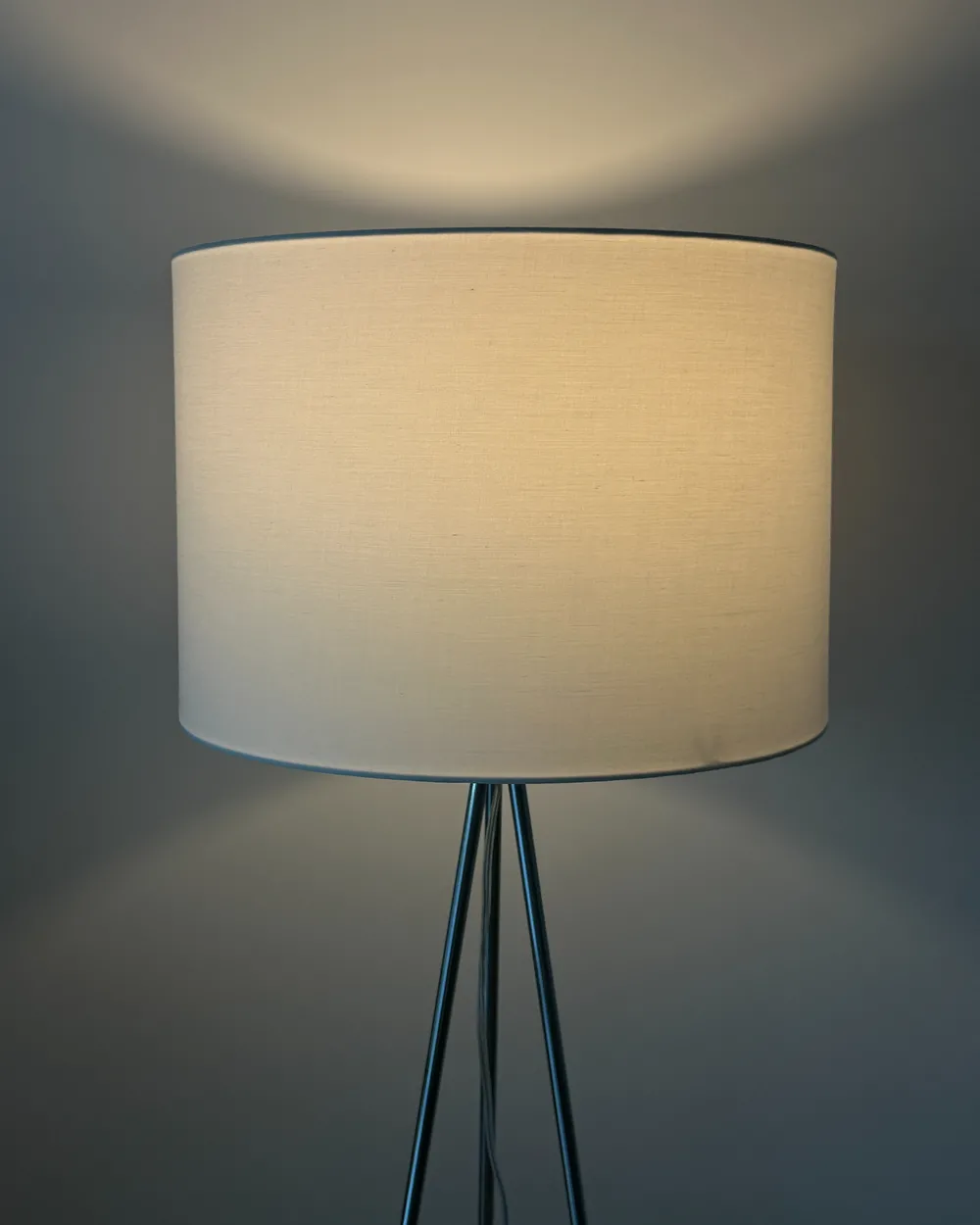 Floor Lamp VISTULA Metal Silver_1022437