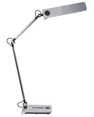 LED Desk Lamp AQUILA with Dimmer Silver_1018566