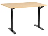 Manual Adjustable Standing Desk DESTINAS 120 cm 72 cm Black/ Light Brown_1000603