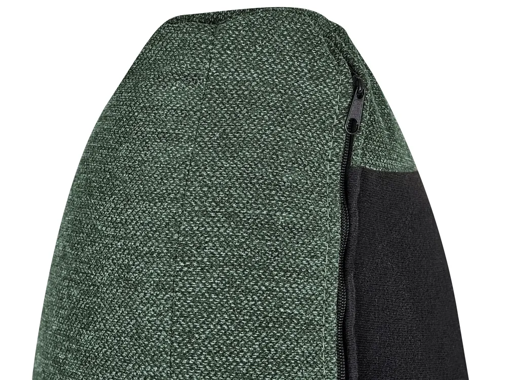 Corner Sofa 4 Seater BREDA Fabric Green Right Hand_885974