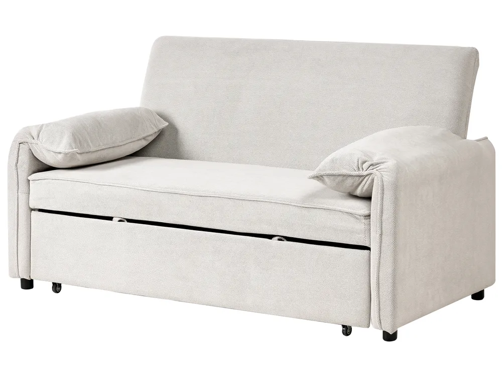 Sofa Bed HORMA Fabric Off-White_1030067