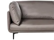 Sofa 3 Seater REVSNES Fabric Brown_965417