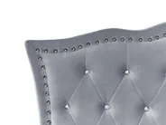 Ottoman Bed METZ Velvet Grey 90 x 200 cm (EU Single)_861412