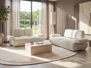Sofa 2 Seater NACKA Boucle Off-White_1056789