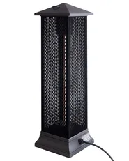 Freestanding Infrared Patio Heater TUNUPA 1500 W Black_968202